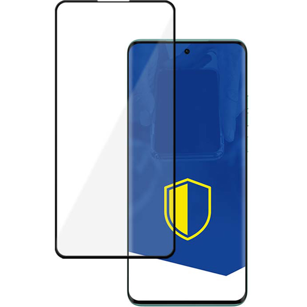 Szkło 3mk HardGlass Max Lite do Motorola Edge 40 Neo, czarna ramka
